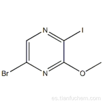5-bromo-2-yodo-3-metoxipirazina CAS 476622-89-6